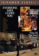 Everyone Says I Love You - DVD movie cover (xs thumbnail)