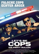 Let&#039;s Be Cops - German Movie Poster (xs thumbnail)