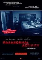 Paranormal Activity - German Movie Poster (xs thumbnail)
