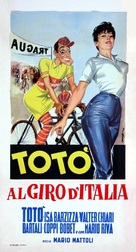 Tot&ograve; al giro d&#039;Italia - Italian Theatrical movie poster (xs thumbnail)