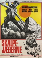 The Scalphunters - Danish Movie Poster (xs thumbnail)