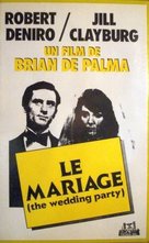 The Wedding Party - French Movie Cover (xs thumbnail)