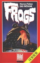 Frogs - German VHS movie cover (xs thumbnail)