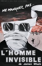 The Invisible Man - French Re-release movie poster (xs thumbnail)
