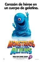 Monsters vs. Aliens - Mexican Movie Poster (xs thumbnail)