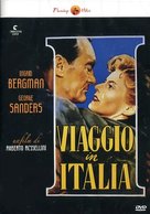 Viaggio in Italia - Italian DVD movie cover (xs thumbnail)