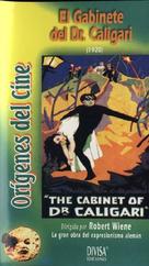 Das Cabinet des Dr. Caligari. - Spanish VHS movie cover (xs thumbnail)