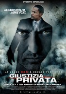 Law Abiding Citizen - Italian Movie Poster (xs thumbnail)