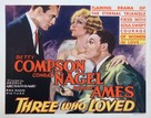 Three Who Loved - Movie Poster (xs thumbnail)