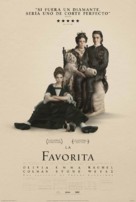 The Favourite - Mexican Movie Poster (xs thumbnail)