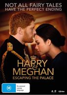 Harry &amp; Meghan: Escaping the Palace - Australian DVD movie cover (xs thumbnail)