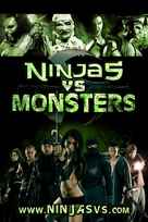 Ninjas vs. Monsters - Movie Poster (xs thumbnail)