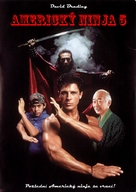 American Ninja V - Czech DVD movie cover (xs thumbnail)