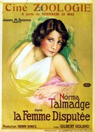 The Woman Disputed - Belgian Movie Poster (xs thumbnail)