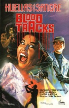 Blood Tracks - Spanish VHS movie cover (xs thumbnail)