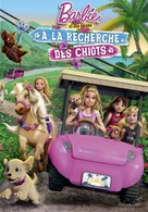 Barbie &amp; Her Sisters in a Puppy Chase - French Movie Cover (xs thumbnail)