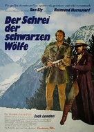 Der Schrei der schwarzen W&ouml;lfe - German Movie Poster (xs thumbnail)
