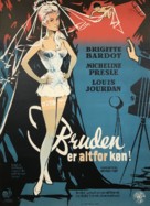 Mari&eacute;e est trop belle, La - Danish Movie Poster (xs thumbnail)