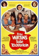 Frau Wirtins tolle T&ouml;chterlein - German Movie Poster (xs thumbnail)