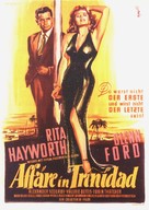 Affair in Trinidad - German Movie Poster (xs thumbnail)