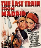 The Last Train from Madrid - Blu-Ray movie cover (xs thumbnail)