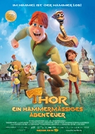 Hetjur Valhallar - &THORN;&oacute;r - German Movie Poster (xs thumbnail)