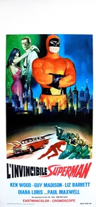 L&#039;invincibile Superman - Italian Movie Poster (xs thumbnail)