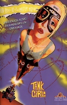 Tank Girl - Swedish VHS movie cover (xs thumbnail)