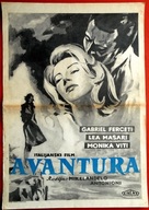 L&#039;avventura - Yugoslav Movie Poster (xs thumbnail)