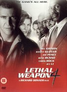 Lethal Weapon 4 - British DVD movie cover (xs thumbnail)