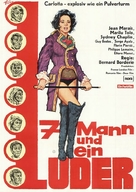 Sept hommes et une garce - German Movie Poster (xs thumbnail)