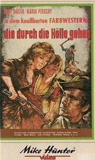 Las siete magn&iacute;ficas - German VHS movie cover (xs thumbnail)