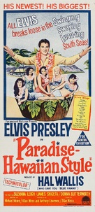 Paradise, Hawaiian Style - Australian Movie Poster (xs thumbnail)