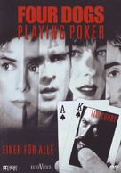 Four Dogs Playing Poker - German DVD movie cover (xs thumbnail)