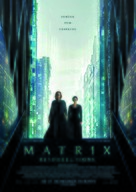 The Matrix Resurrections - German Movie Poster (xs thumbnail)
