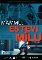 Mammu, es Tevi milu - Latvian Movie Poster (xs thumbnail)