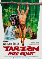 Tarzan and the Huntress - German Re-release movie poster (xs thumbnail)