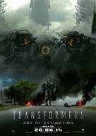 Transformers: Age of Extinction - New Zealand Movie Poster (xs thumbnail)