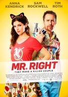 Mr. Right - Swedish Movie Poster (xs thumbnail)