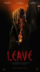 Leave - Norwegian Movie Poster (xs thumbnail)