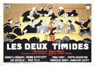 Les deux timides - French Movie Poster (xs thumbnail)