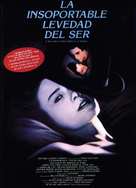 The Unbearable Lightness of Being - Spanish Movie Poster (xs thumbnail)