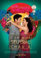 Crazy Rich Asians - Vietnamese Movie Poster (xs thumbnail)