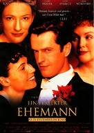 An Ideal Husband - German Movie Poster (xs thumbnail)