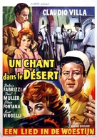 Un canto nel deserto - Belgian Movie Poster (xs thumbnail)