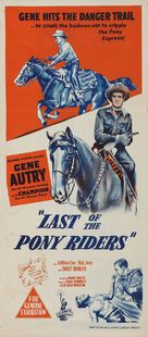 Last of the Pony Riders - Australian Movie Poster (xs thumbnail)