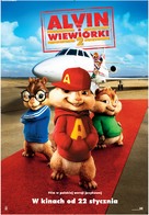 Alvin and the Chipmunks: The Squeakquel - Polish Movie Poster (xs thumbnail)
