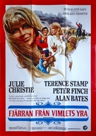 Far from the Madding Crowd - Swedish Movie Poster (xs thumbnail)