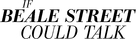 If Beale Street Could Talk - Logo (xs thumbnail)