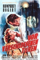 Knock on Any Door - German Movie Poster (xs thumbnail)